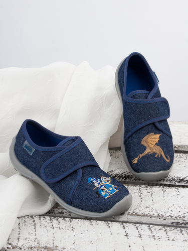 Befado Children's Boy's Navy Blue Low Shoes