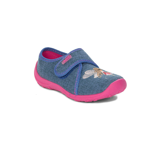 Befado Children's Girl's Blue & Pink Low Shoes