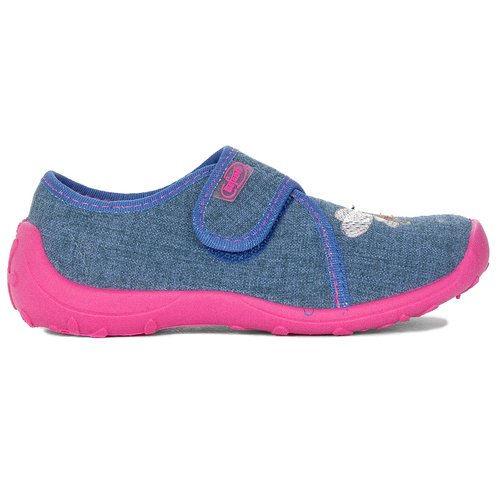 Befado Children's Girl's Blue & Pink Low Shoes