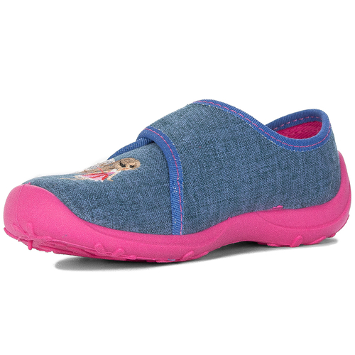 Befado Children's Girl's Blue & Pink Low Shoes