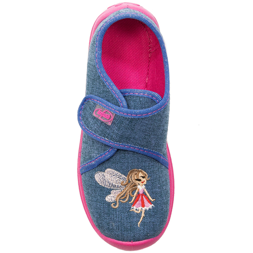 Befado Children's Girl's Blue & Pink Low Shoes