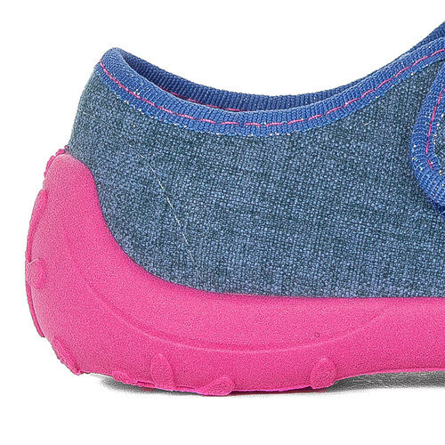 Befado Children's Girl's Blue & Pink Low Shoes