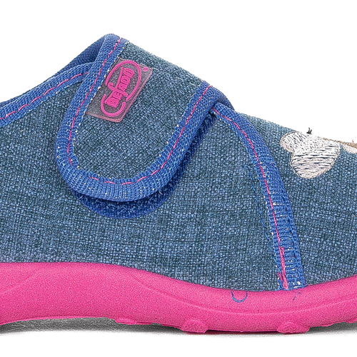 Befado Children's Girl's Blue & Pink Low Shoes