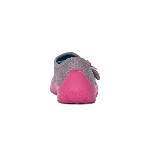 Befado Children's Girl's Gray and Pink Low Shoes