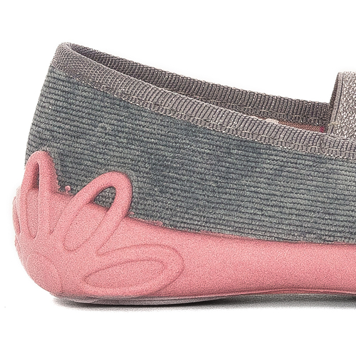 Befado Children's Girl's Grey Blanca Low Shoes