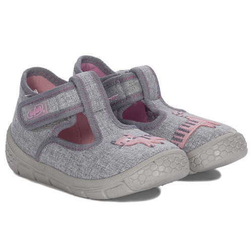 Befado Children's Girl's shoes for girls Grey