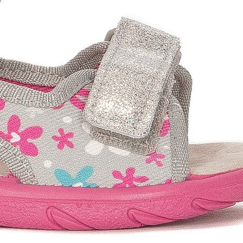 Befado Children's girls' sandals Sunny gray