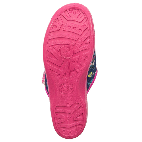 Befado Children's girls' slippers Jogi Navy Blue
