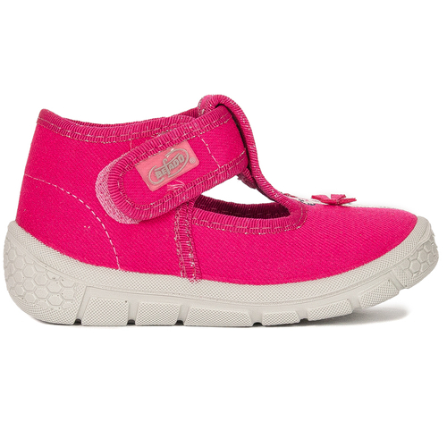 Befado Children's shoes for girls velcro Honey Pink