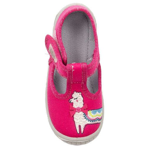 Befado Children's shoes for girls velcro Honey Pink