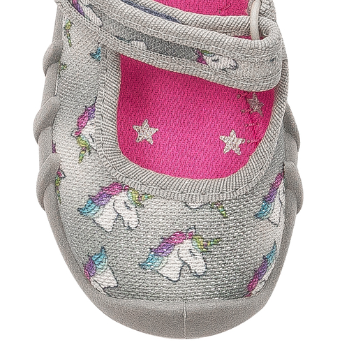 Befado Children's shoes for girls with Velcro Speedy
