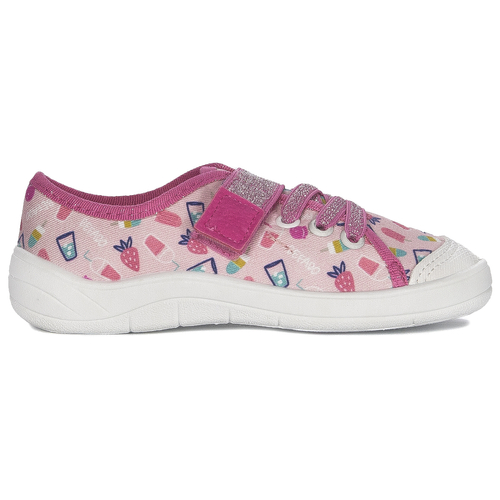 Befado Tim Children's Girl's Pink Low Shoes