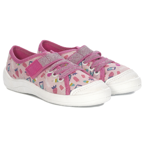 Befado Tim Children's Girl's Pink Low Shoes