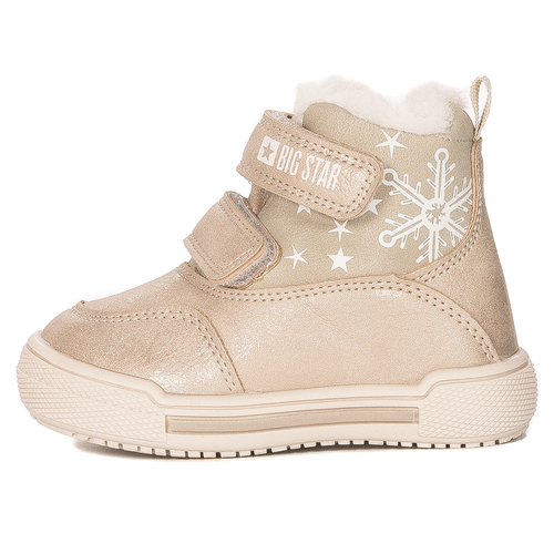 Big Star Boots baby girls' gold insulated boots