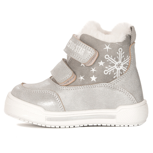 Big Star Boots baby girls' silver insulated boots