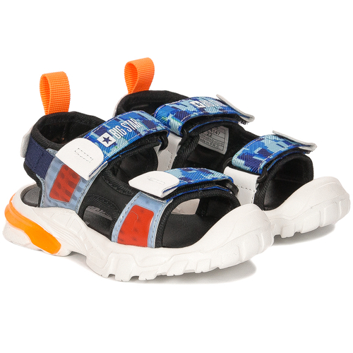 Big Star Children's sandals with Velcro Blue