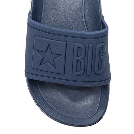 Big Star DD374155 Navy Slides