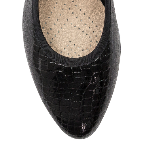 BioecoByArka Women's shoes, black leather