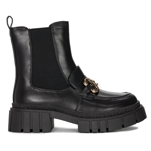 Black Black women's insulated platform boots