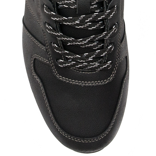Black Lee Cooper Black Sneakers