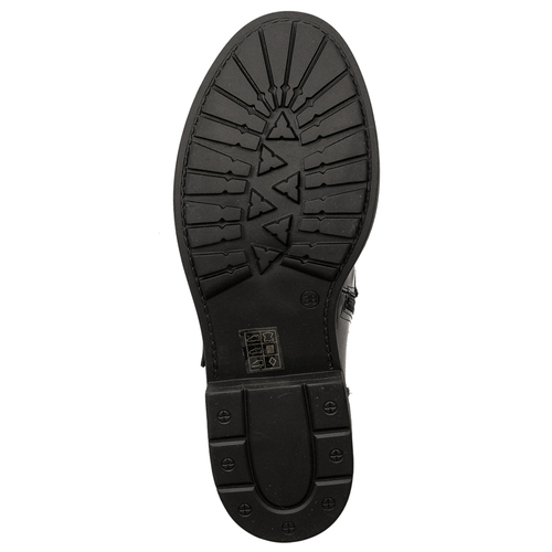 Black Venezia Black patent leather boots