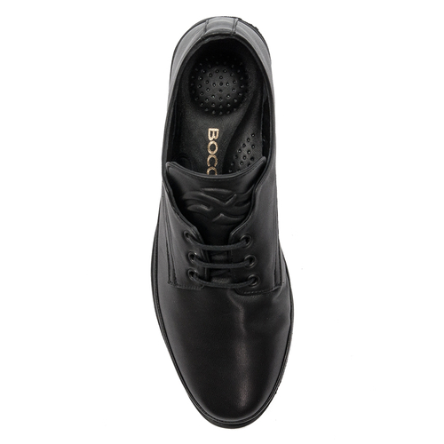Black leather oxfords Boccato shoes