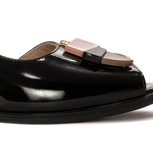 Boccato 528-54-BYZ Black Sandals