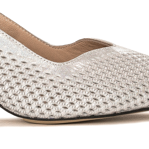 Boccato 528-54-BYZ Silver Sandals