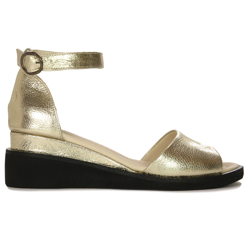 Boccato Gold Women's Leather Sandals