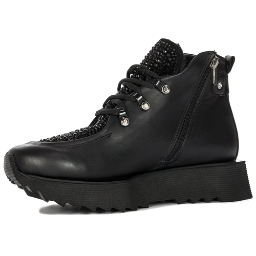 Boccato Women's Leather Boots Black