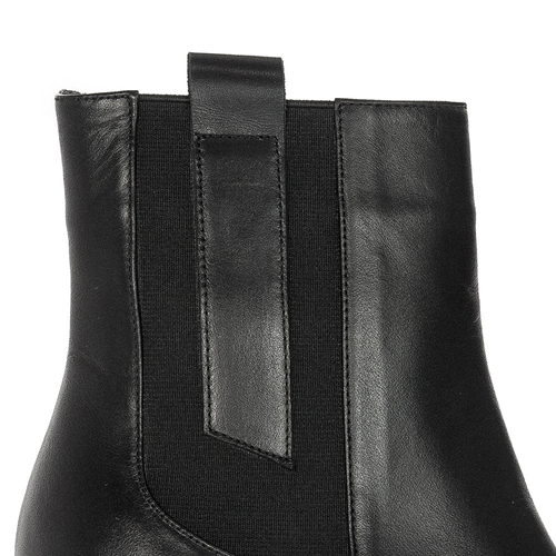 Boccato Women's Leather Boots warmed Black
