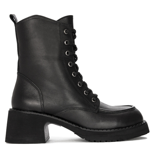 Boccato Women's black leather boots
