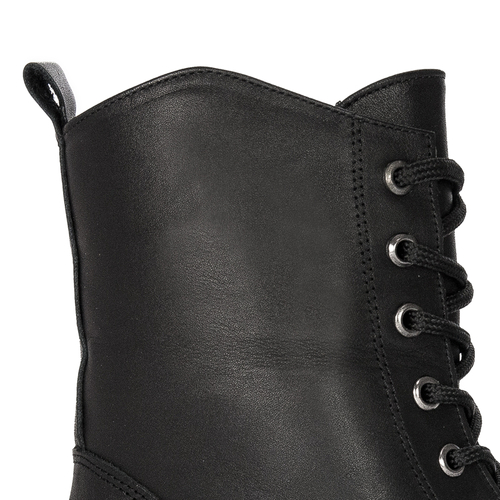 Boccato Women's black leather boots