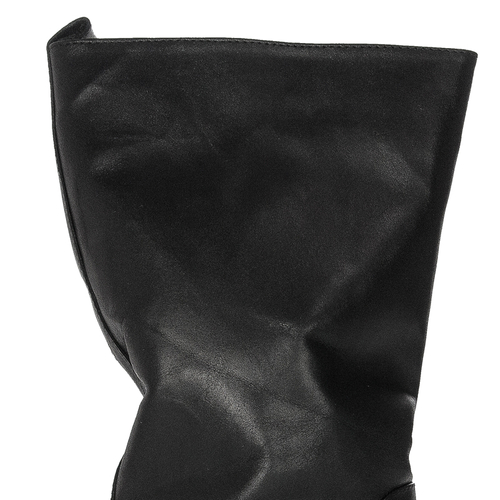 Boccato Women's warm leather boots black