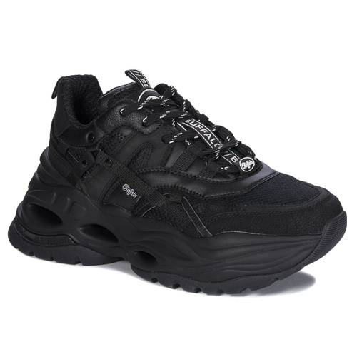 Buffalo Women's 1339-14 Black Sneakers