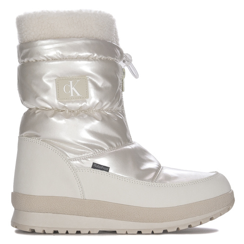 Calvin Klein Jeans Women's Snow Boots Ivory