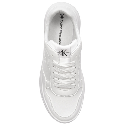 Calvin Klein Jeans Women's platform white sneakers