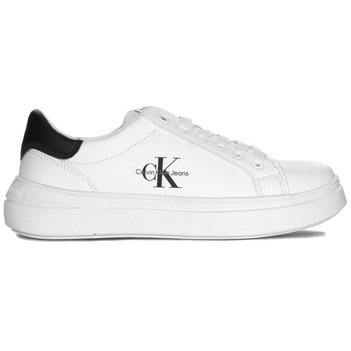 Calvin Klein Jeans Women's platform white sneakers