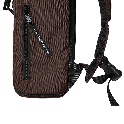 CargoByOwee Classic Chocolate Brown Medium Backpack