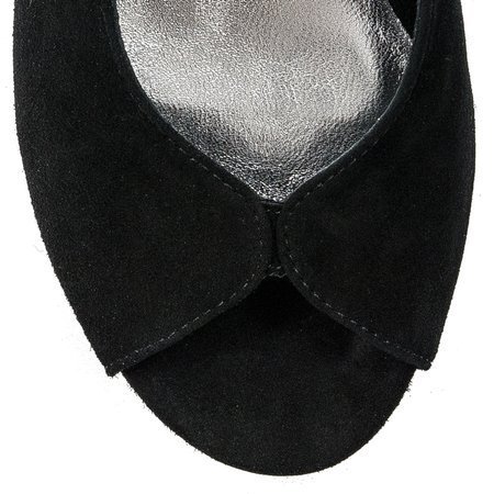 Chebello 2291-037 Black Suede Sandals