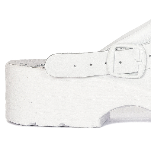 Comfooty Women's Slides White