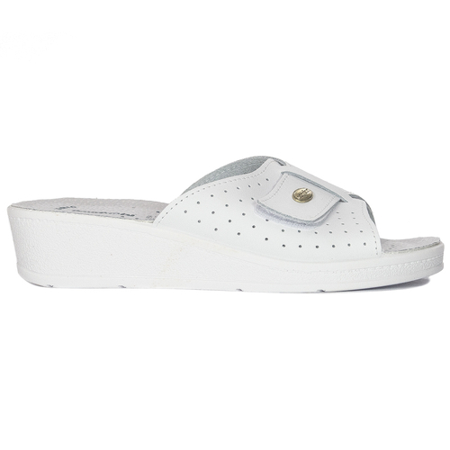 Comfooty Women's Slides White