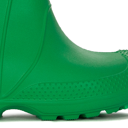 Crocs Children Rain Boots Grass Green Handle Boot