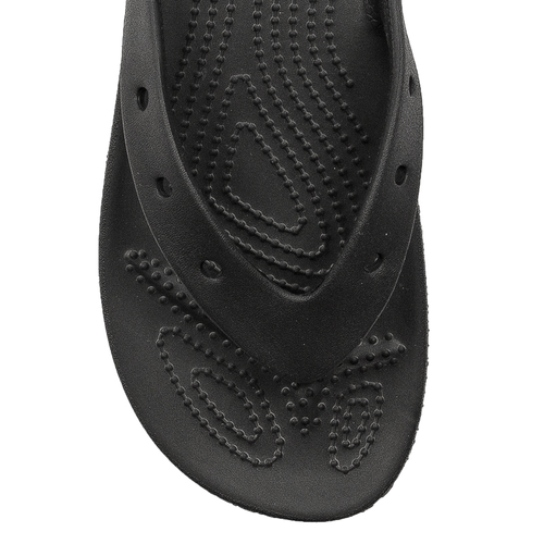 Crocs Women Slides Black Platform Flip