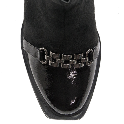 D&A Women's BLACK boots 