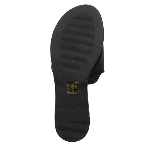 D&A Women's Black Slides