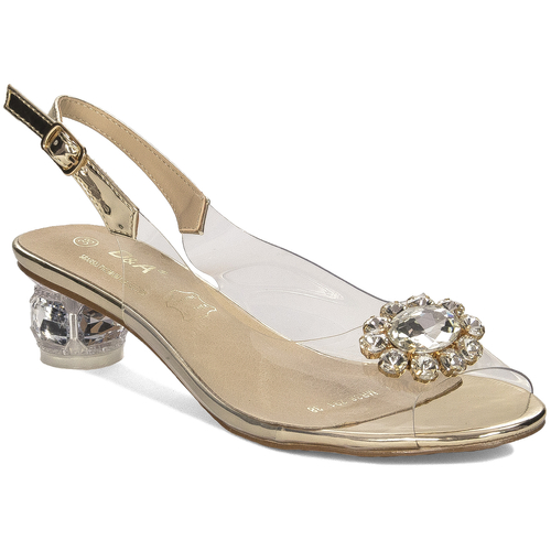 D&A Women's Gold sandals