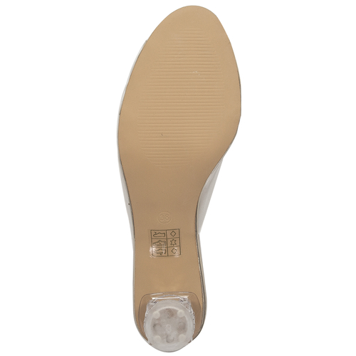 D&A Women's Gold sandals