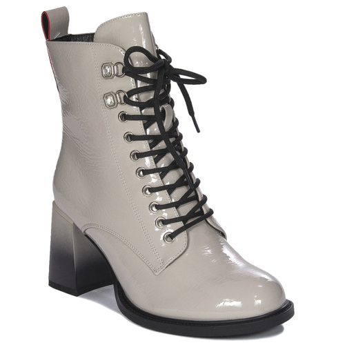 D&A Women's L.grey ankle boots