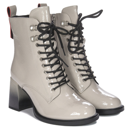 D&A Women's L.grey ankle boots